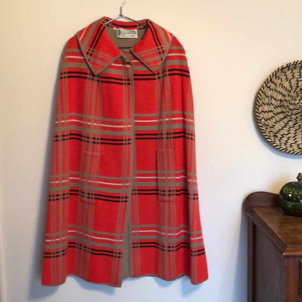 Vintage Cape with Hand Slits
